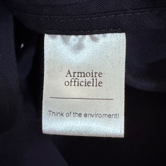 Armoire D’Homme Mens 2 in 1 Coat & Jacket - Dark Navy, 46 EU / 36 US - Picture 9 of 16